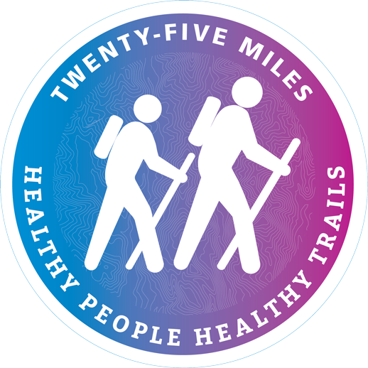 25 mile badge