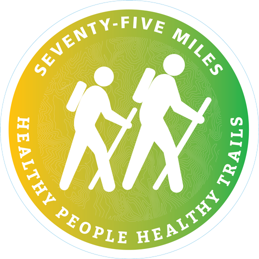 75 mile badge