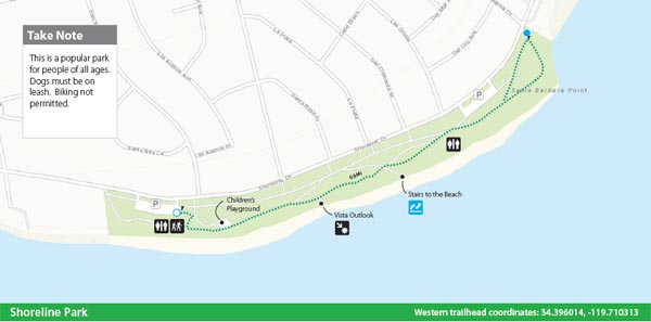 Shoreline Park Map