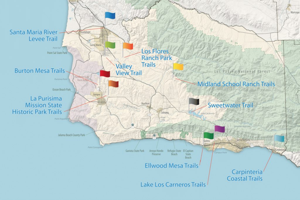 Art from the Trail Map