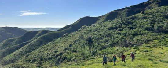 Hiking on the Gaviota coast